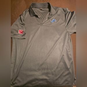 Men's Detroit Lions Polo Collared Shirt